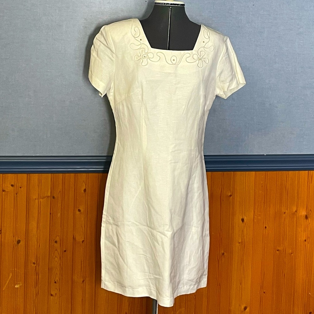 🔥3 for $15 Sale- Linane short sleeve midi dress size 10